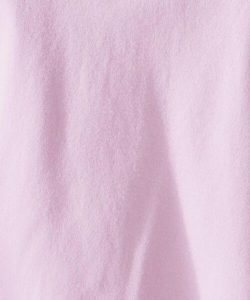 UNTITLED（アンタイトル）の「【汗染み防止/接触冷感】ドルマンプルオーバー（Tシャツ/カットソー・レディース・グリーン/ホワイト/ブラック/キャメル/ピンク/パープル・48/50/00/02/04/44）」の13枚目の写真
