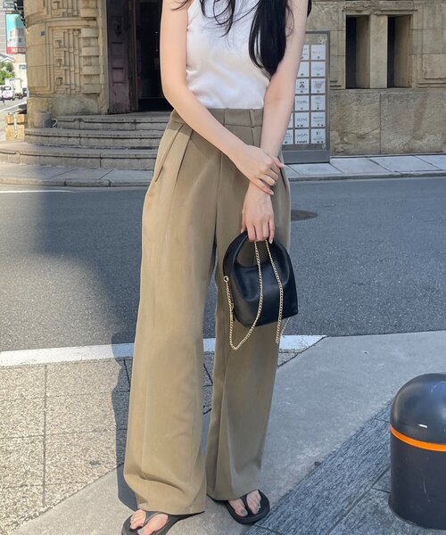 gemeil(ジェムイル)の「ミニレイヤーチェーンバッグ(PT-371)(ショルダーバッグ・レディース・ダークブラウン/ブラック/キャメル・FREE)」の18枚目の写真