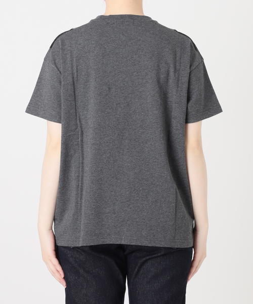 SLOBE IENA(スローブイエナ)の「アイラッシュレースTシャツ(Tシャツ/カットソー・レディース・ホワイト/グレー/ブラック・FREE)」の18枚目の写真