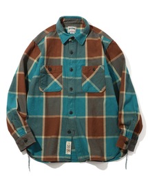 【HOUSTON/ヒューストン】AMERICAN CHECK VIYELLA SHIRT/アメリカン チェック ビエラシャツ