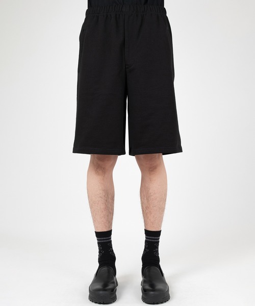 LAD MUSICIAN（ラッドミュージシャン）の「24G LOOP BACK CLOTH SHORT PANTS（スウェットパンツ・メンズ・ブラック・44/42）」の3枚目の写真