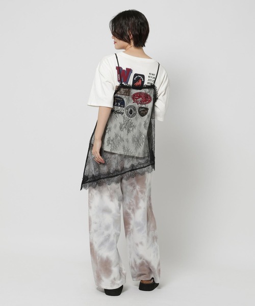 niko and...(ニコアンド)の「アソートワッペンTシャツ(Tシャツ/カットソー・レディース・ネイビー/ライトイエロー/オフホワイト・LARGE/MEDIUM)」の17枚目の写真