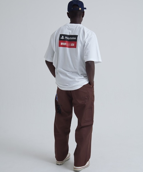 WIND AND SEA(ウィンダンシー)の「PLAYSTATION x WDS CONTROLLER S/S TEE(Tシャツ/カットソー・メンズ・ホワイト/ブラック・X-LARGE/LARGE/MEDIUM/SMALL)」の5枚目の写真