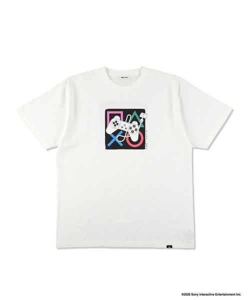 WIND AND SEA(ウィンダンシー)の「PLAYSTATION x WDS CONTROLLER S/S TEE(Tシャツ/カットソー・メンズ・ホワイト/ブラック・X-LARGE/LARGE/MEDIUM/SMALL)」の6枚目の写真