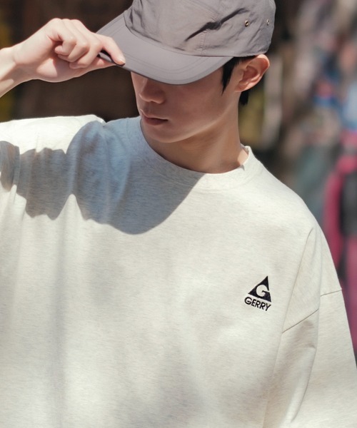En serio TOKYO（エンソリオトーキョー）の「【GERRY】半袖ワンポイントロゴ刺繍Tシャツ 32-9126G-XJ（Tシャツ/カットソー・メンズ・カーキ/オートミール/ホワイト/ダークブルー/ブラック・LARGE/X-LARGE/MEDIUM/SMALL）」の13枚目の写真
