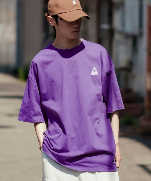 En serio TOKYO（エンソリオトーキョー）の「【GERRY】半袖ワンポイントロゴ刺繍Tシャツ 32-9126G-XJ（Tシャツ/カットソー・メンズ・カーキ/オートミール/ホワイト/ダークブルー/ブラック・LARGE/X-LARGE/MEDIUM/SMALL）」の22枚目の写真