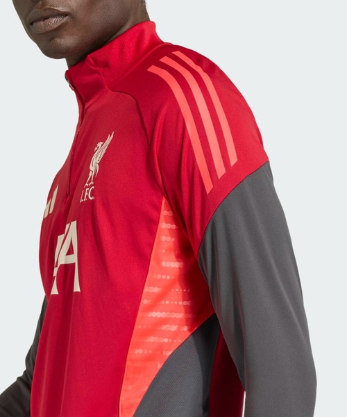 adidas(アディダス)の「リバプールFC ティロ 25 コンペティション トレーニング トップス / ハーフジップ / ジャージ / トラックジャケット / アディダス adidas(ジャージ・メンズ・レッド・MEDIUM/X-LARGE)」の4枚目の写真