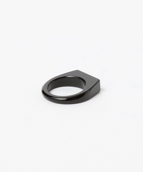 Demi-Luxe BEAMS(デミルクス ビームス)の「Lemme. / Atlas Tin リング(リング・レディース・ダークグリーン/ブラック・ONE SIZE)」の4枚目の写真