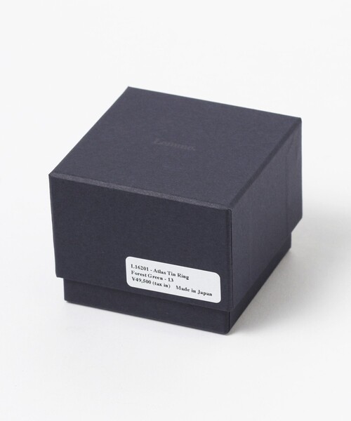 Demi-Luxe BEAMS(デミルクス ビームス)の「Lemme. / Atlas Tin リング(リング・レディース・ダークグリーン/ブラック・ONE SIZE)」の9枚目の写真