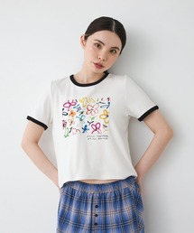 JEANASIS | 【kurry×JEANASIS】リンガーTEE/1043159(Tシャツ/カットソー)
