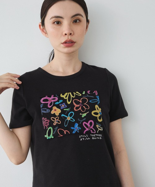 JEANASIS(ジーナシス)の「【kurry×JEANASIS】リンガーTEE/1043159(Tシャツ/カットソー・レディース・オレンジ/ホワイト/ブラック・FREE)」の19枚目の写真