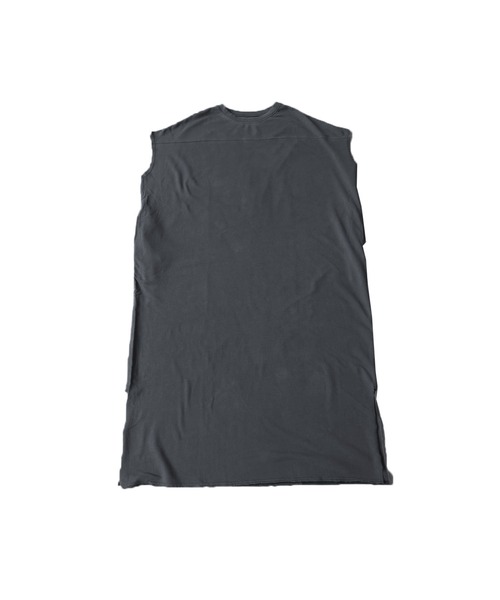 antiqua（アンティカ）の「フレンチスリーブ ピグメント 綿100 ワンピース（ワンピース・レディース・グレー系その他2/ブラック系その他/グレー系その他/ブラック系その他2・ONESIZE）」の11枚目の写真