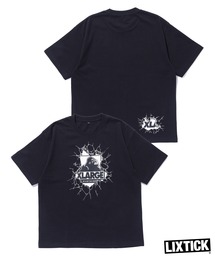 XLARGE×LIXTICK CRACK WALL OG S/S TEE