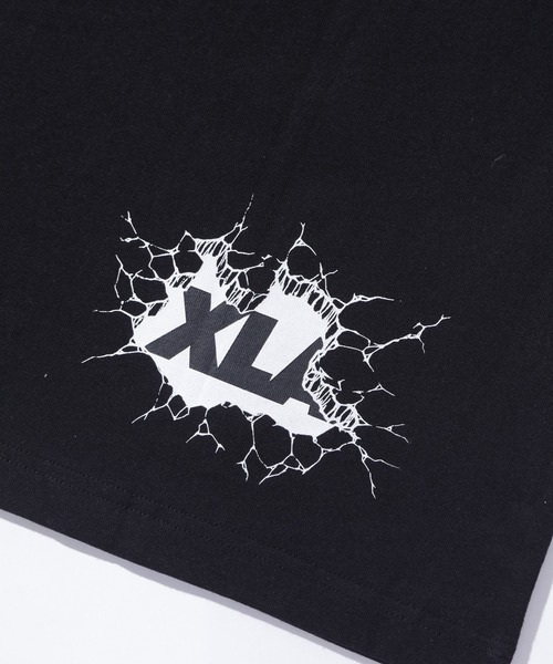 LIXTICK(リックスティック)の「XLARGE×LIXTICK CRACK WALL OG S/S TEE(Tシャツ/カットソー・メンズ・ブラック/グリーン/ホワイト・L/S/M/XL)」の14枚目の写真