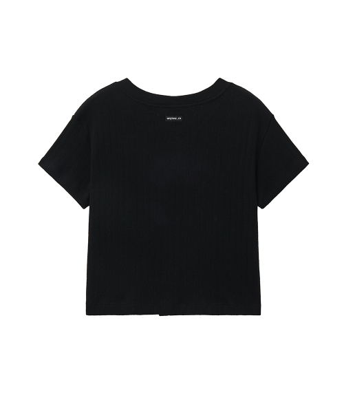 RENSE(レンセ)の「Eyelet Half Sleeve Cardigan Black(Tシャツ/カットソー・レディース・その他・OS)」の4枚目の写真