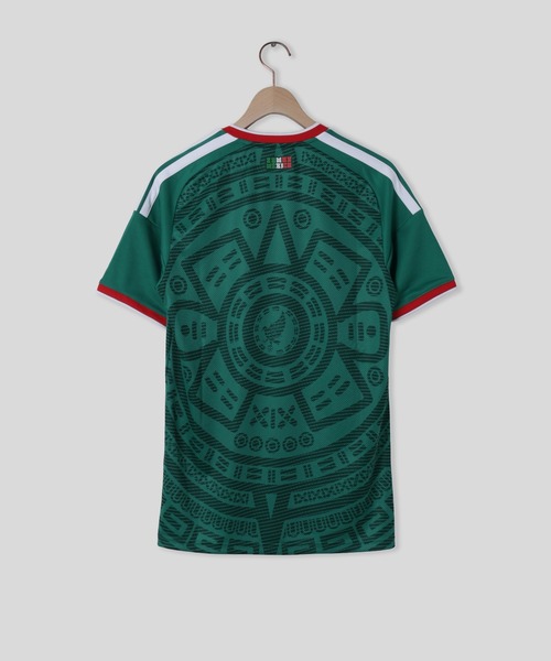 adidas Originals（アディダスオリジナルス）の「adidas WC Mexico National Team Home Replica Jersey JL8580（Tシャツ/カットソー・メンズ・グリーン・M/S）」の2枚目の写真