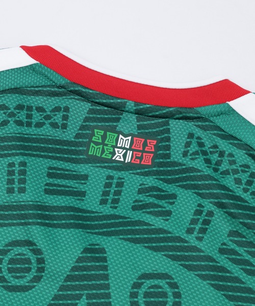 adidas Originals（アディダスオリジナルス）の「adidas WC Mexico National Team Home Replica Jersey JL8580（Tシャツ/カットソー・メンズ・グリーン・M/S）」の8枚目の写真