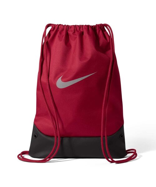 NIKE（ナイキ）の「ナイキ ブラジリア ドローコードバッグ (18L) / Nike Brasilia Drawstring Bag (18L) IB4409-608 Tough Red（バックパック/リュック・メンズ・レッド・ONE SIZE）」の6枚目の写真