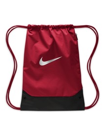 NIKE（ナイキ）の「ナイキ ブラジリア ドローコードバッグ (18L) / Nike Brasilia Drawstring Bag (18L) IB4409-608 Tough Red（バックパック/リュック）」