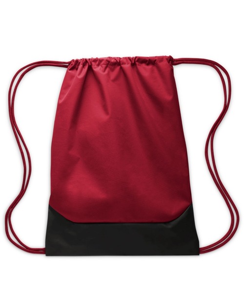 NIKE（ナイキ）の「ナイキ ブラジリア ドローコードバッグ (18L) / Nike Brasilia Drawstring Bag (18L) IB4409-608 Tough Red（バックパック/リュック・メンズ・レッド・ONE SIZE）」の2枚目の写真