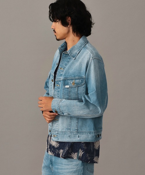 Lee(リー)の「【101 101周年記念特別モデル】ANNIVERSARY 101 RIDERS JACKET セットアップ可(デニムジャケット・メンズ・ライトインディゴブルー・X-LARGE/LARGE/MEDIUM/SMALL)」の10枚目の写真