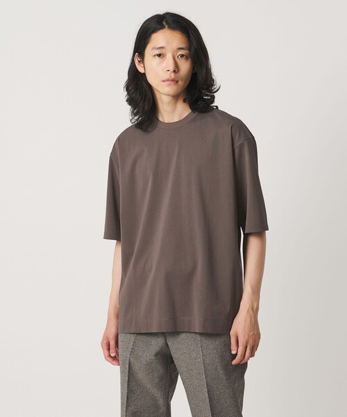 UNITED ARROWS(ユナイテッドアローズ)の「ALBINI アルビニ トリコット Tシャツ 抗菌防臭(Tシャツ/カットソー・メンズ・ホワイト/ブラック/ダークグレー・S/M/L/XL)」の8枚目の写真