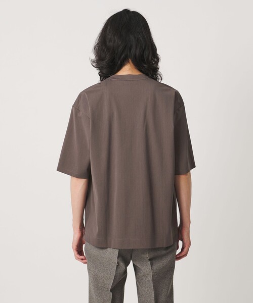 UNITED ARROWS(ユナイテッドアローズ)の「ALBINI アルビニ トリコット Tシャツ 抗菌防臭(Tシャツ/カットソー・メンズ・ホワイト/ブラック/ダークグレー・S/M/L/XL)」の12枚目の写真