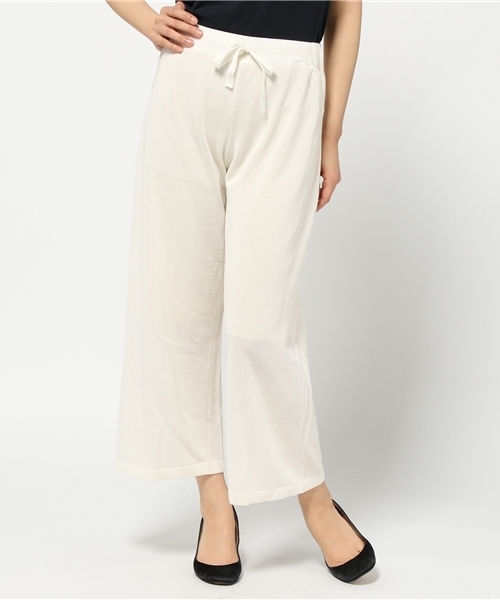 Chico（チコ）の「ニットパンツ（その他パンツ・レディース・アイボリー/ピンクベージュ・FREE）」の2枚目の写真