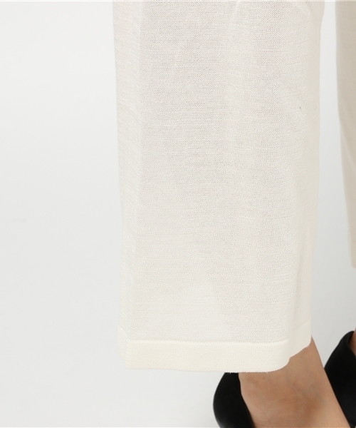 Chico（チコ）の「ニットパンツ（その他パンツ・レディース・アイボリー/ピンクベージュ・FREE）」の8枚目の写真