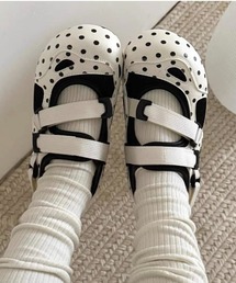 Polka dots sneakers sandal