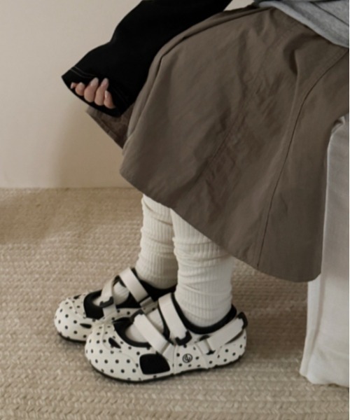 Vipoa(ヴィポア)の「Polka dots sneakers sandal(サンダル・レディース・ブラック/ホワイト/ホワイト×ブラック・SMALL/MEDIUM/LARGE)」の14枚目の写真
