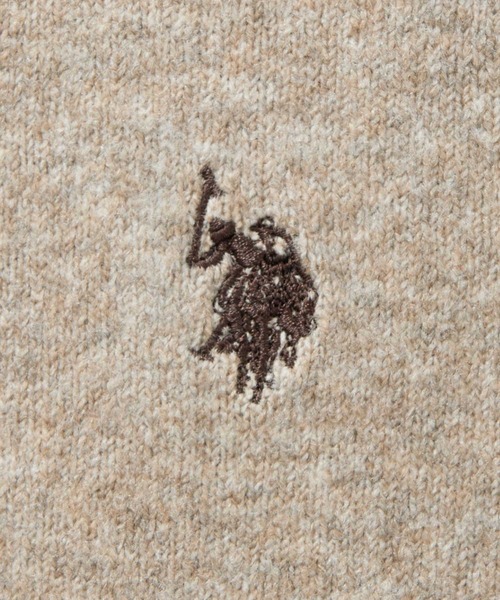 U.S. POLO ASSN.(ユーエスポロアッスン)の「GeeRA別注【U.S. POLO ASSN.】配色ゆるシルエットニットワンピース(ワンピース・レディース・ブラック/ベージュ・X-LARGE/LARGE/MEDIUM)」の16枚目の写真