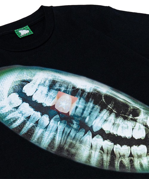 SAGE（セージ）の「SAGE / セイジ Panoramic Tee（Tシャツ/カットソー・メンズ・ブラック・LARGE/MEDIUM）」の3枚目の写真