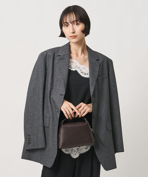 UNITED ARROWS(ユナイテッドアローズ)の「CANGIOLI テーラードジャケット(テーラードジャケット・レディース・ダークグレー・36/38)」の5枚目の写真