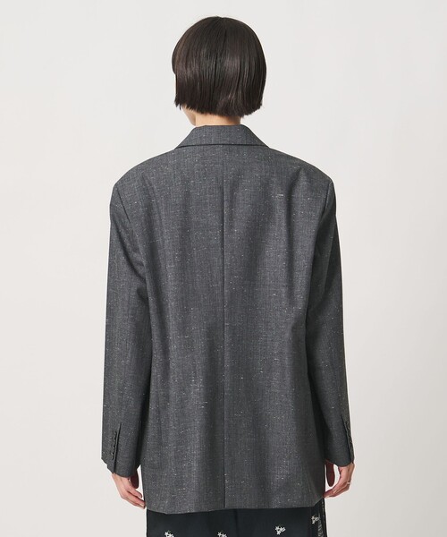 UNITED ARROWS(ユナイテッドアローズ)の「CANGIOLI テーラードジャケット(テーラードジャケット・レディース・ダークグレー・36/38)」の8枚目の写真