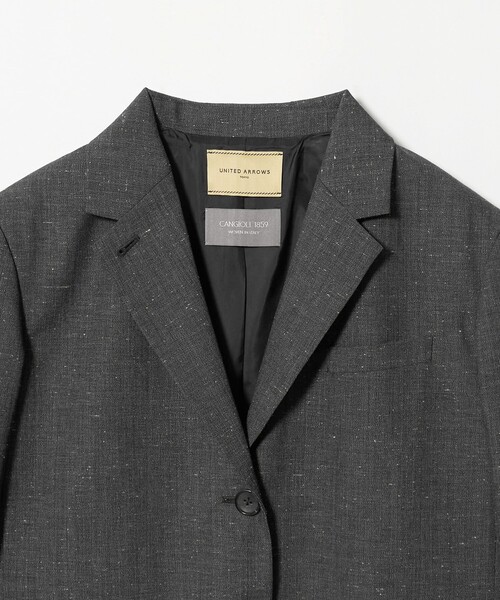 UNITED ARROWS(ユナイテッドアローズ)の「CANGIOLI テーラードジャケット(テーラードジャケット・レディース・ダークグレー・36/38)」の11枚目の写真