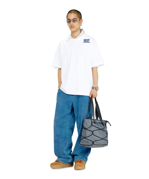 DIESEL(ディーゼル)の「メンズ Tシャツ T-BOXT-AA19(Tシャツ/カットソー・メンズ・ホワイト・LARGE/XX-LARGE/SMALL/MEDIUM/X-SMALL/X-LARGE/XXX-LARGE)」の2枚目の写真