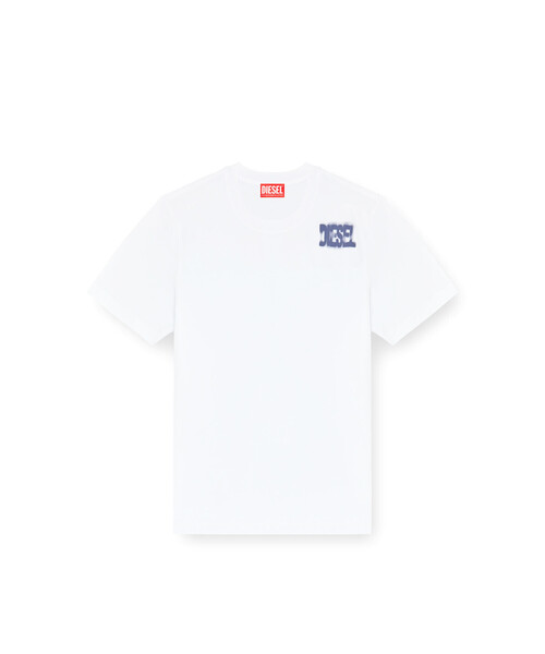DIESEL(ディーゼル)の「メンズ Tシャツ T-BOXT-AA19(Tシャツ/カットソー・メンズ・ホワイト・LARGE/XX-LARGE/SMALL/MEDIUM/X-SMALL/X-LARGE/XXX-LARGE)」の5枚目の写真