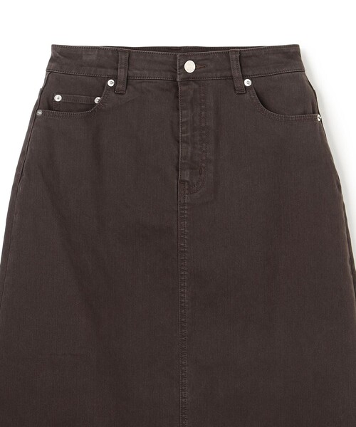 UNFILO（アンフィーロ）の「【一部店舗限定】UNFILO DENIM スカート（デニムスカート・レディース・グレー系3/ベージュ系3・MEDIUM/LARGE/SMALL）」の5枚目の写真