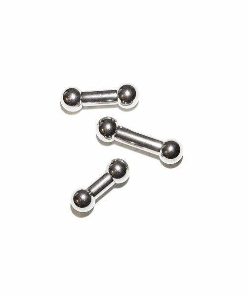 MORPH(モルフ)の「MORPH モルフ バーベル ボディーピアス 4ゲージ 8mm~16mm(ピアス(片耳用)・レディース・シルバー・10/12/14/16/8)」の2枚目の写真