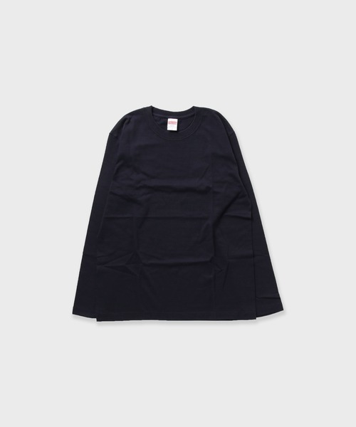 United Athle(ユナイテッドアスレ)の「5.6oz オーバーサイズ クルーネック ロングスリーブ Tee/ロンT ベーシック カラバリ豊富 2026年 夏 5.6oz オーバーサイズ クルーネック ロングスリーブ Tee/ロンT ベーシック カラバリ豊富 秋服 冬服(Tシャツ/カットソー・メンズ・ネイビー/サンドベージュ・XL/S/L)」の2枚目の写真