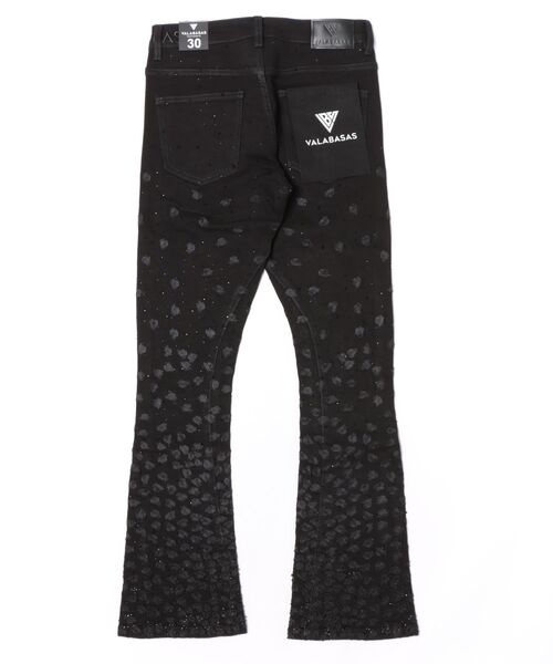 VALABASAS(ヴァラバサス)の「VALABASAS-“CANITE”(デニムパンツ・メンズ・その他/ブラック・S/M/L)」の3枚目の写真