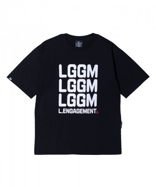 LENGAGEMENT（ランガージュマン）の「クラシックフィットスクエアロゴ半袖Tシャツ[ホワイト]（Tシャツ/カットソー・メンズ・その他・90/95）」の3枚目の写真