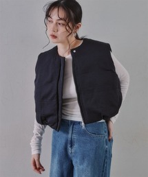 中綿コクーンベスト［Soiunique］