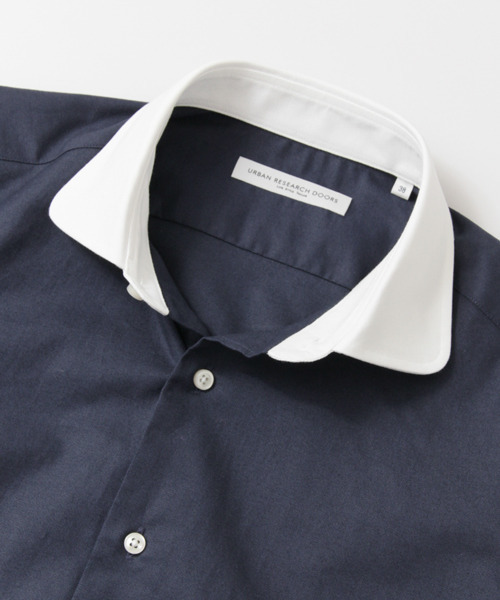 URBAN RESEARCH DOORS MENS（アーバンリサーチ ドアーズ メンズ）の「LIFE STYLE TAILOR ラウンドクレリック オックスフォ（シャツ/ブラウス・メンズ・ネイビー・41/39/38/40）」の17枚目の写真