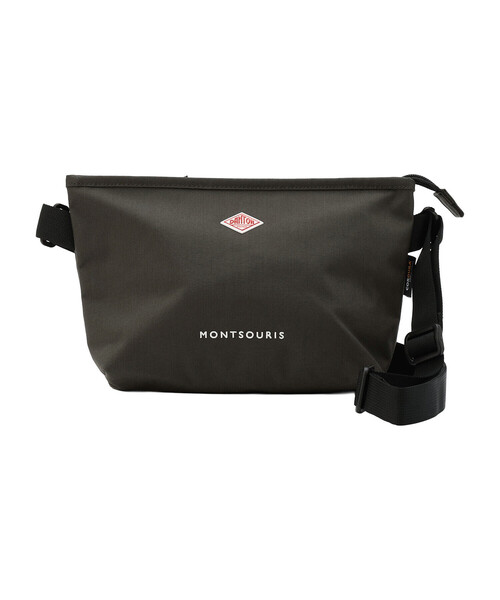 DANTON(ダントン)の「MONTSOURIS - CORDURA Canvas Shoulder Bag(ショルダーバッグ・レディース・ブラック/オレンジ系その他/ダークブラウン/ダークグレー/グレイッシュベージュ/ブルー系その他・-)」の2枚目の写真