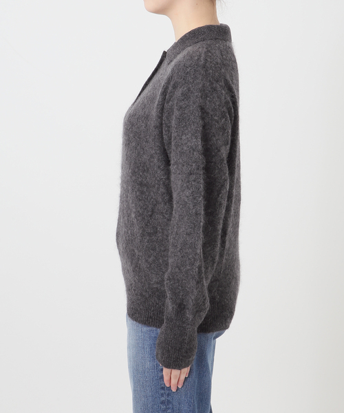 Spick & Span(スピックアンドスパン)の「ウールファーポロシャツニットプルオーバー(ニット/セーター・レディース・ベージュ/チャコールグレー/ピンク系その他・FREE)」の11枚目の写真