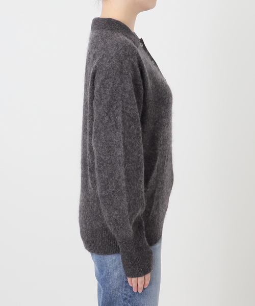 Spick & Span(スピックアンドスパン)の「ウールファーポロシャツニットプルオーバー(ニット/セーター・レディース・ベージュ/チャコールグレー/ピンク系その他・FREE)」の13枚目の写真