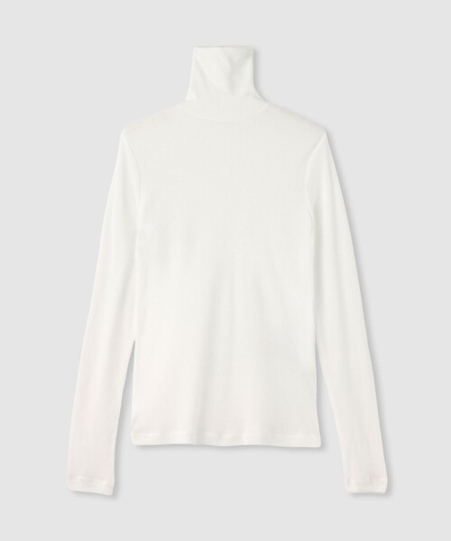 allureville(アルアバイル)の「◇シアーテレコプルオーバー(Tシャツ/カットソー・レディース・ホワイト/ブラック・2)」の1枚目の写真