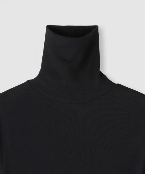 allureville(アルアバイル)の「◇シアーテレコプルオーバー(Tシャツ/カットソー・レディース・ホワイト/ブラック・2)」の4枚目の写真